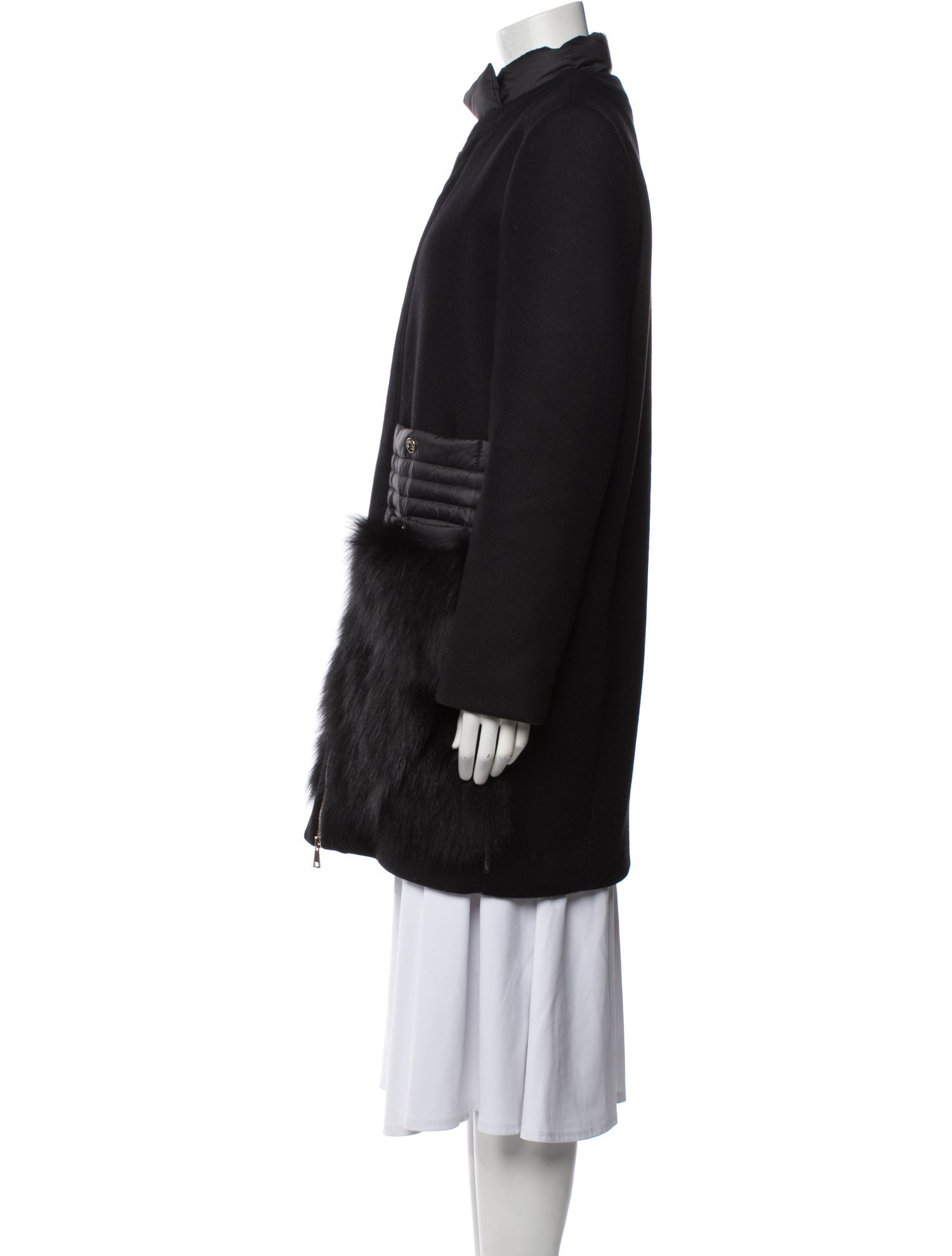 Moncler Virgin Wool Down Coat