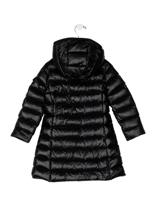 Moncler Toddler Girls' Long Black Coat