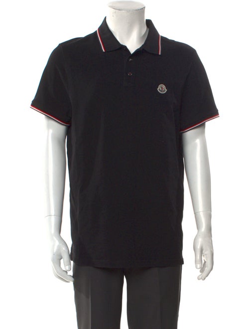 Moncler Collar Short Sleeve Polo Shirt