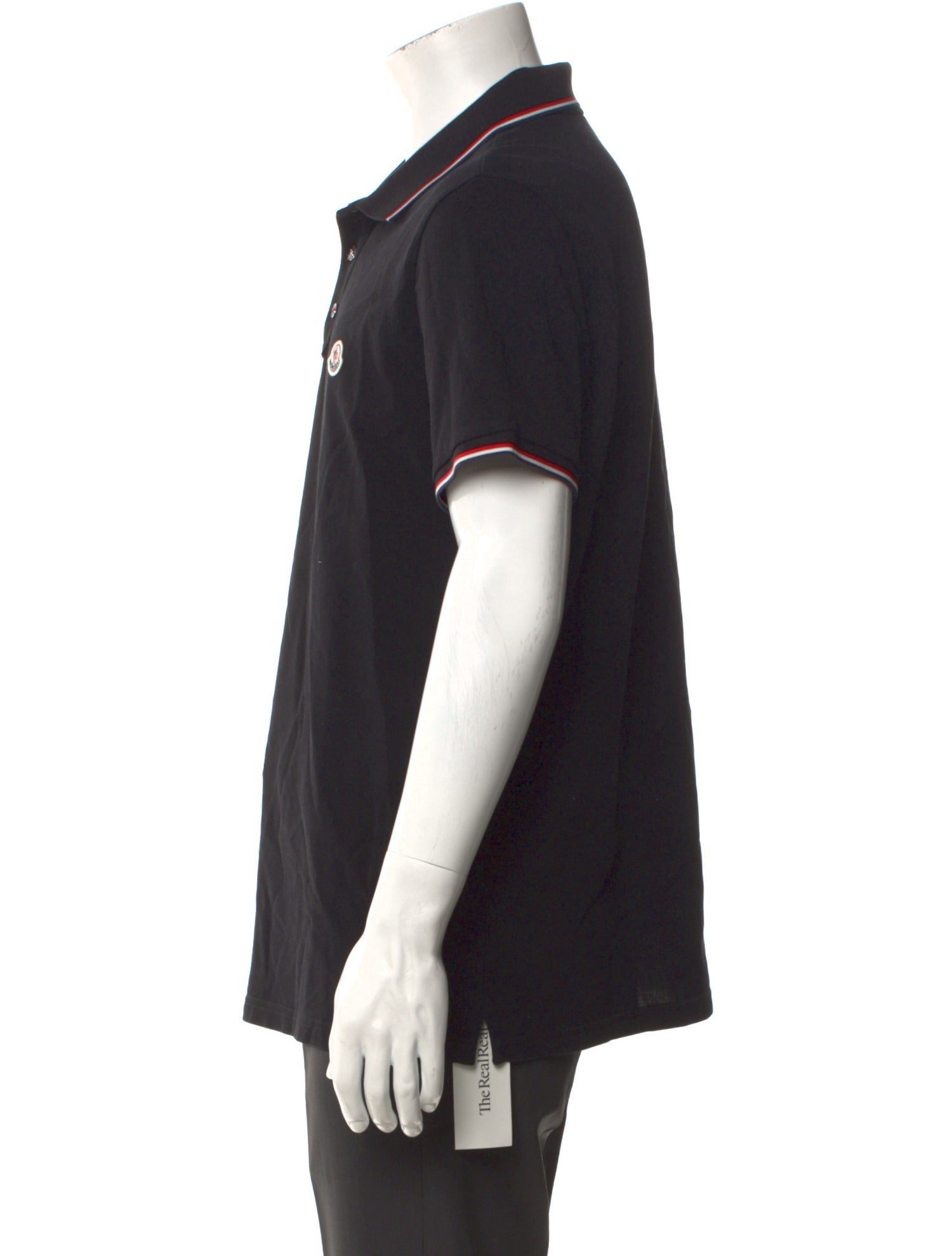 Moncler Collar Short Sleeve Polo Shirt