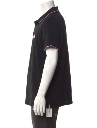 Moncler Collar Short Sleeve Polo Shirt