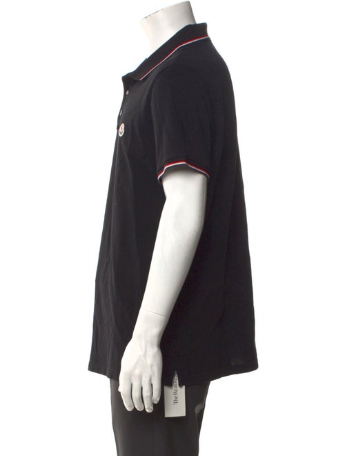 Moncler Collar Short Sleeve Polo Shirt