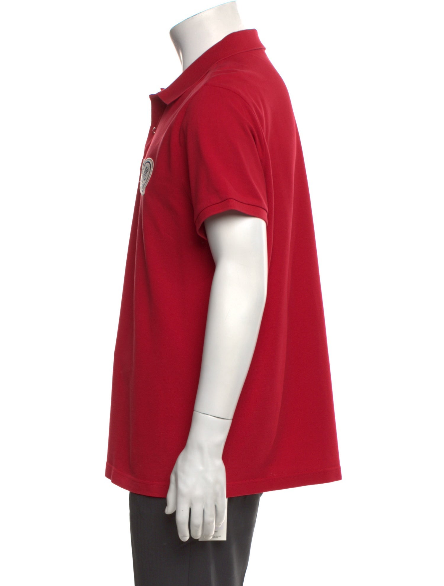 Moncler Graphic Print Collar Polo Shirt