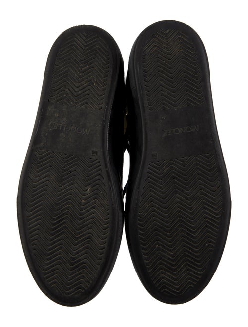 Moncler Patent Leather Lace-Up Boots