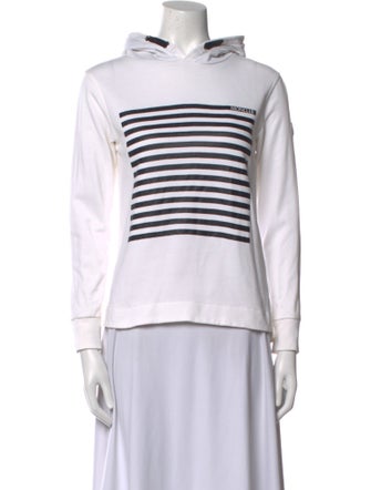 Moncler Striped Crew Neck Sweatshirt