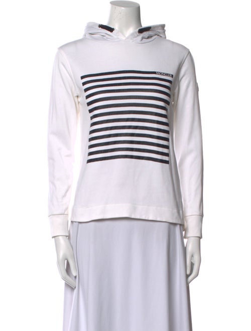 Moncler Striped Crew Neck Sweatshirt