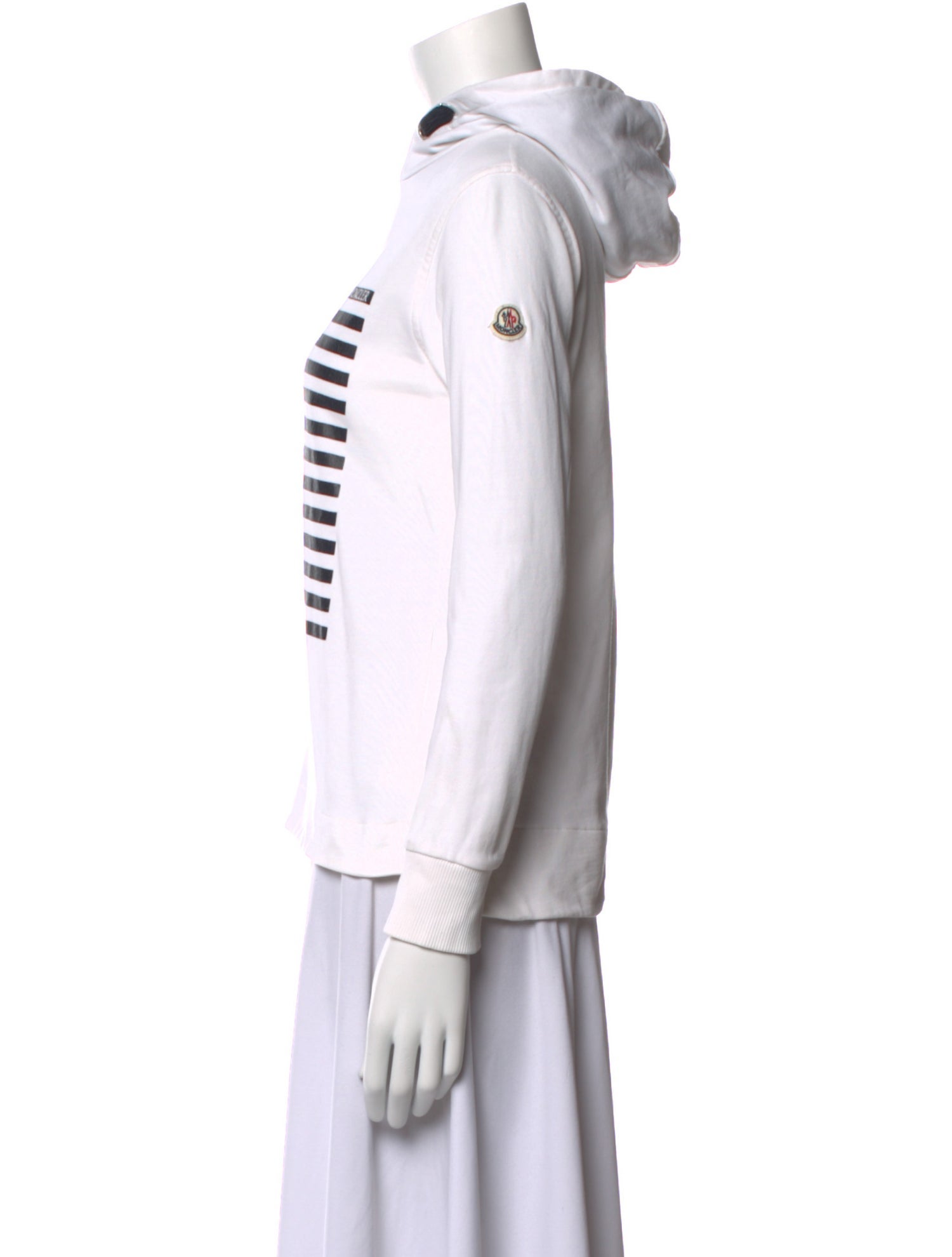 Moncler Striped Crew Neck Sweatshirt