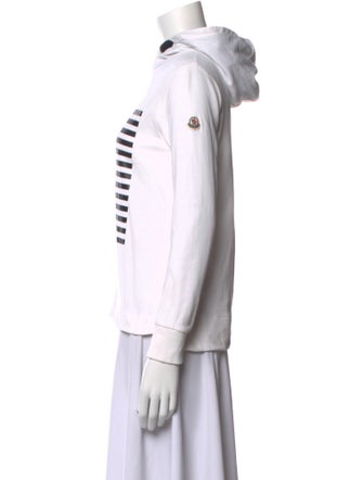 Moncler Striped Crew Neck Sweatshirt