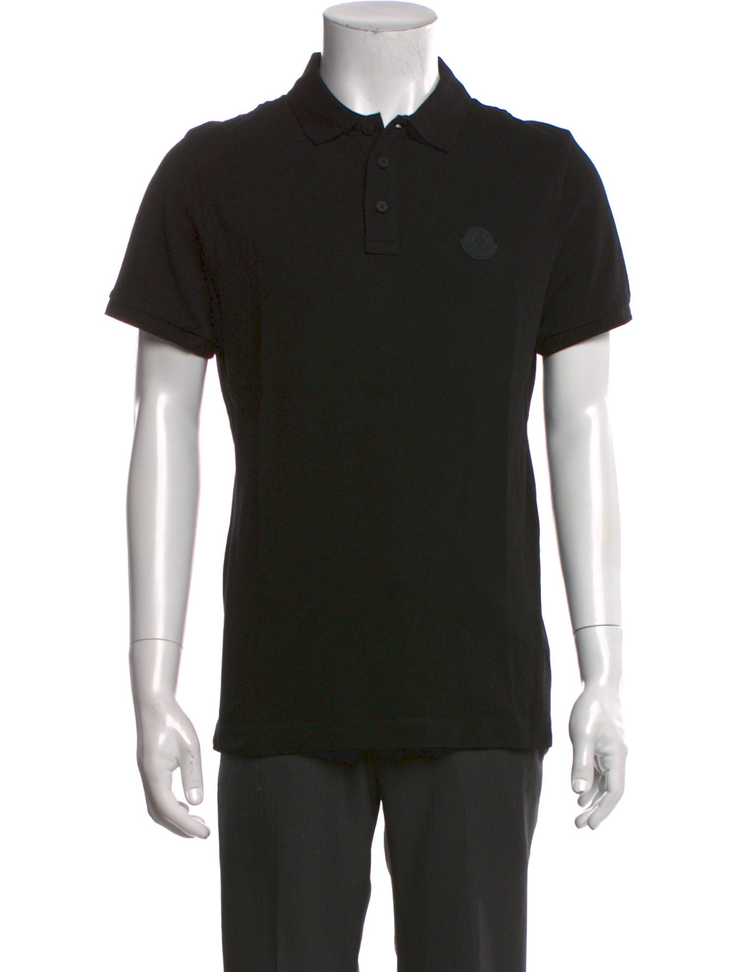 Moncler Crew Neck Short Sleeve Polo Shirt