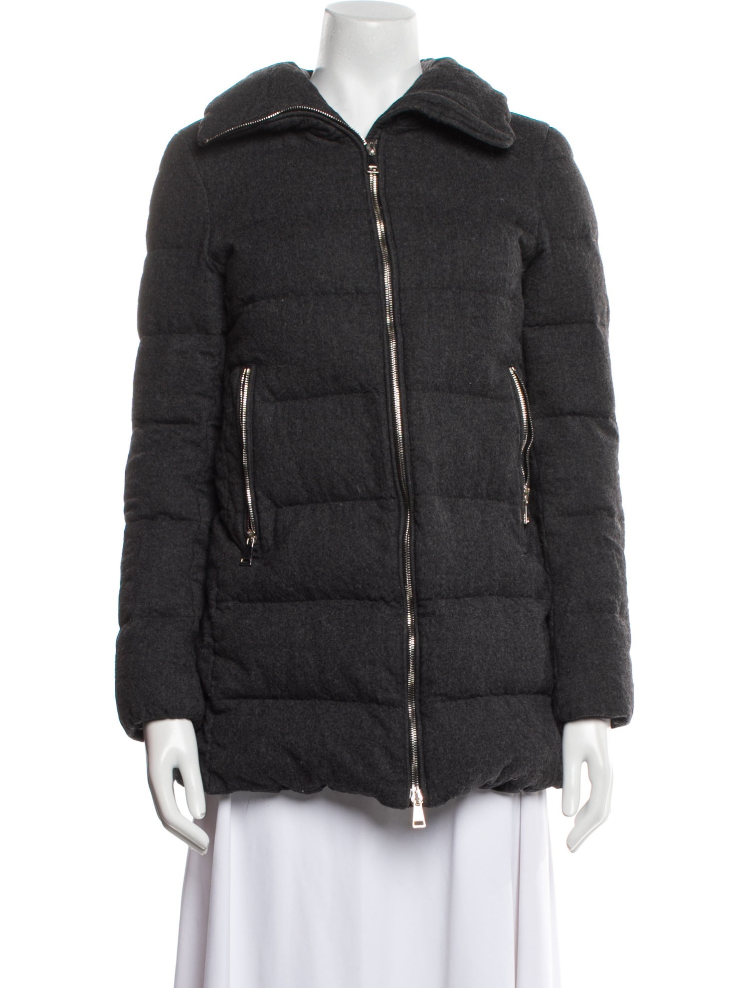 Moncler Virgin Wool Down Coat