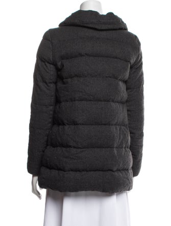 Moncler Virgin Wool Down Coat