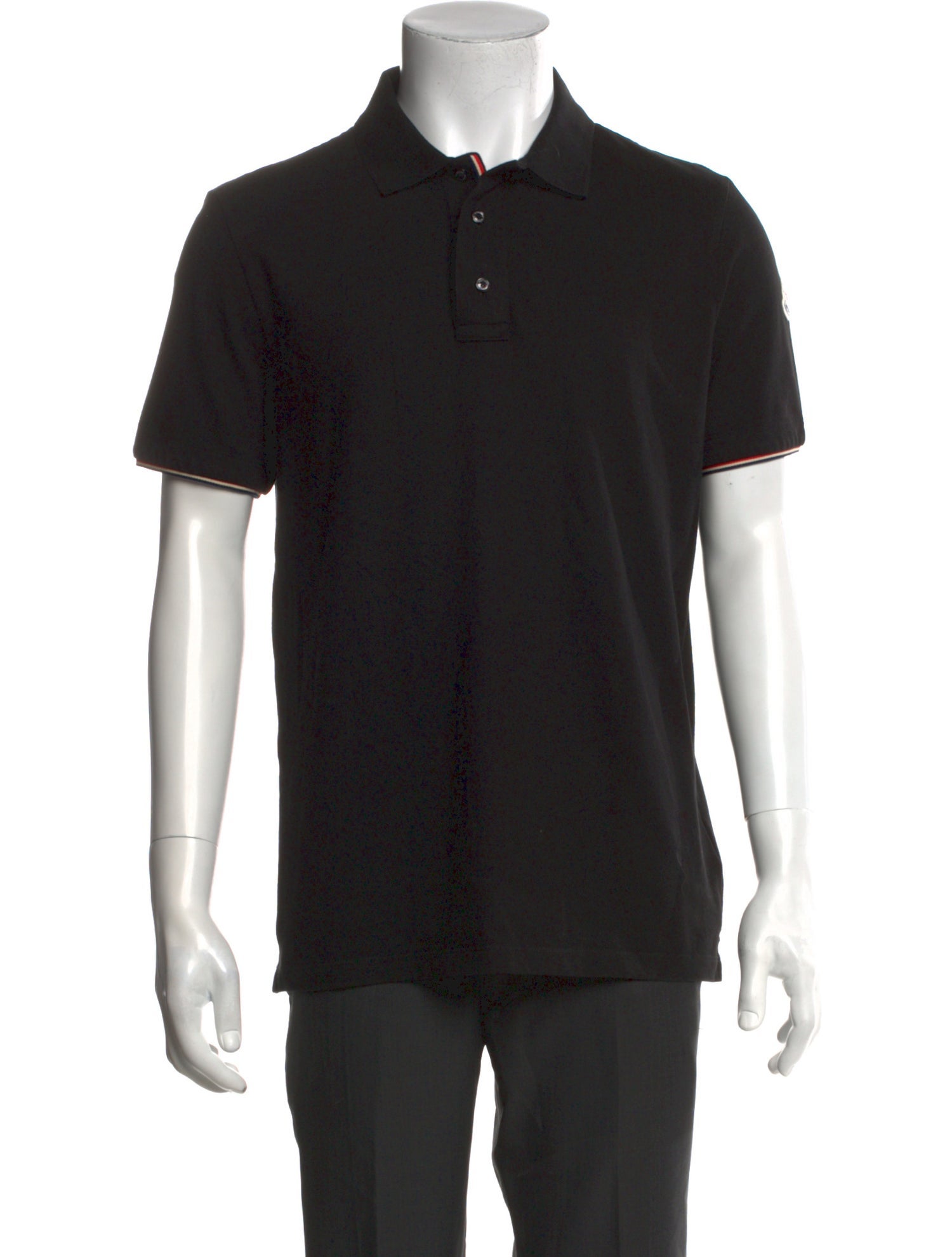 Moncler Crew Neck Short Sleeve Polo Shirt