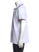 Moncler Colorblock Pattern Crew Neck Polo Shirt