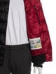 Moncler Goose Down Colorblock Pattern Puffer Coat