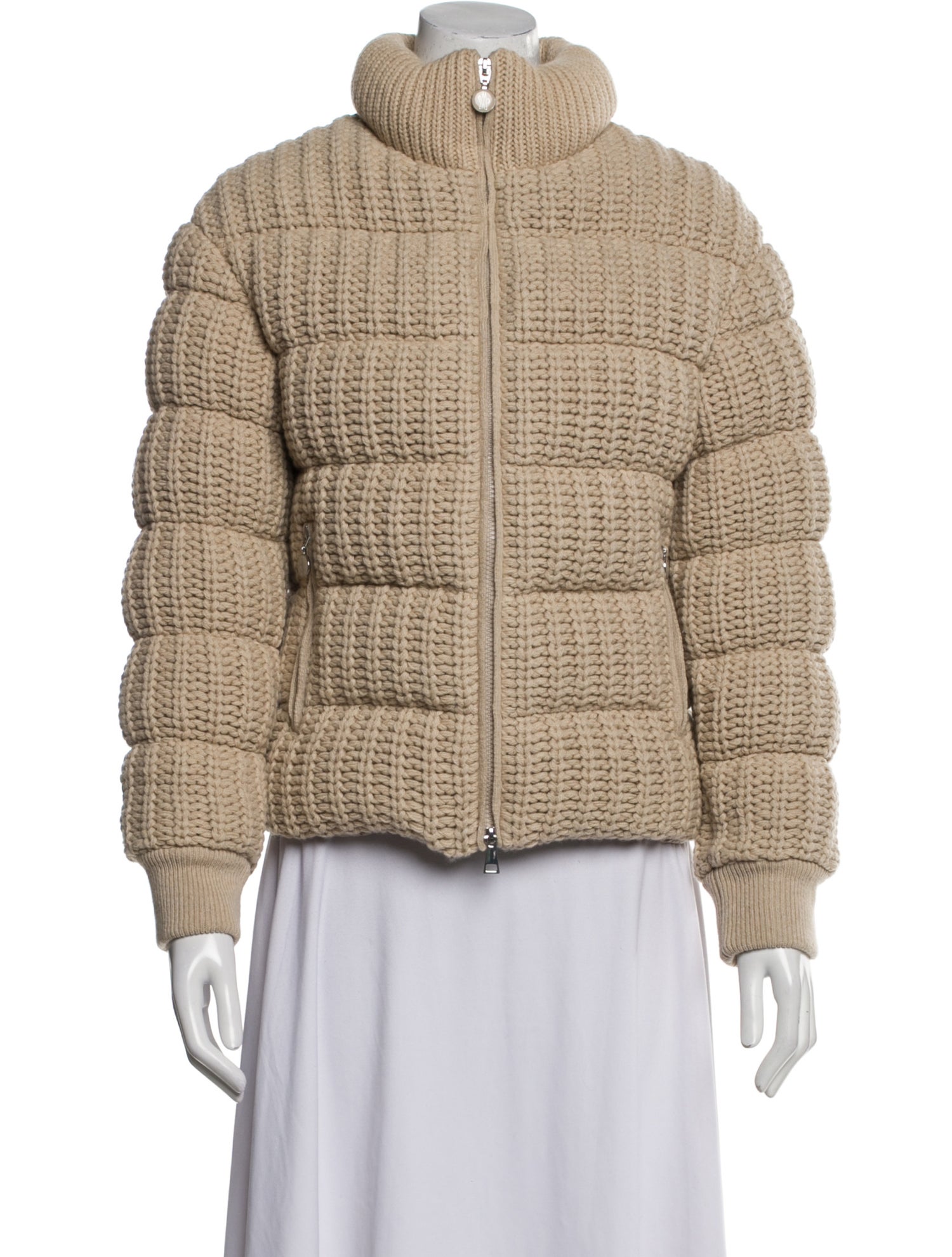 Moncler Cashmere Down Jacket