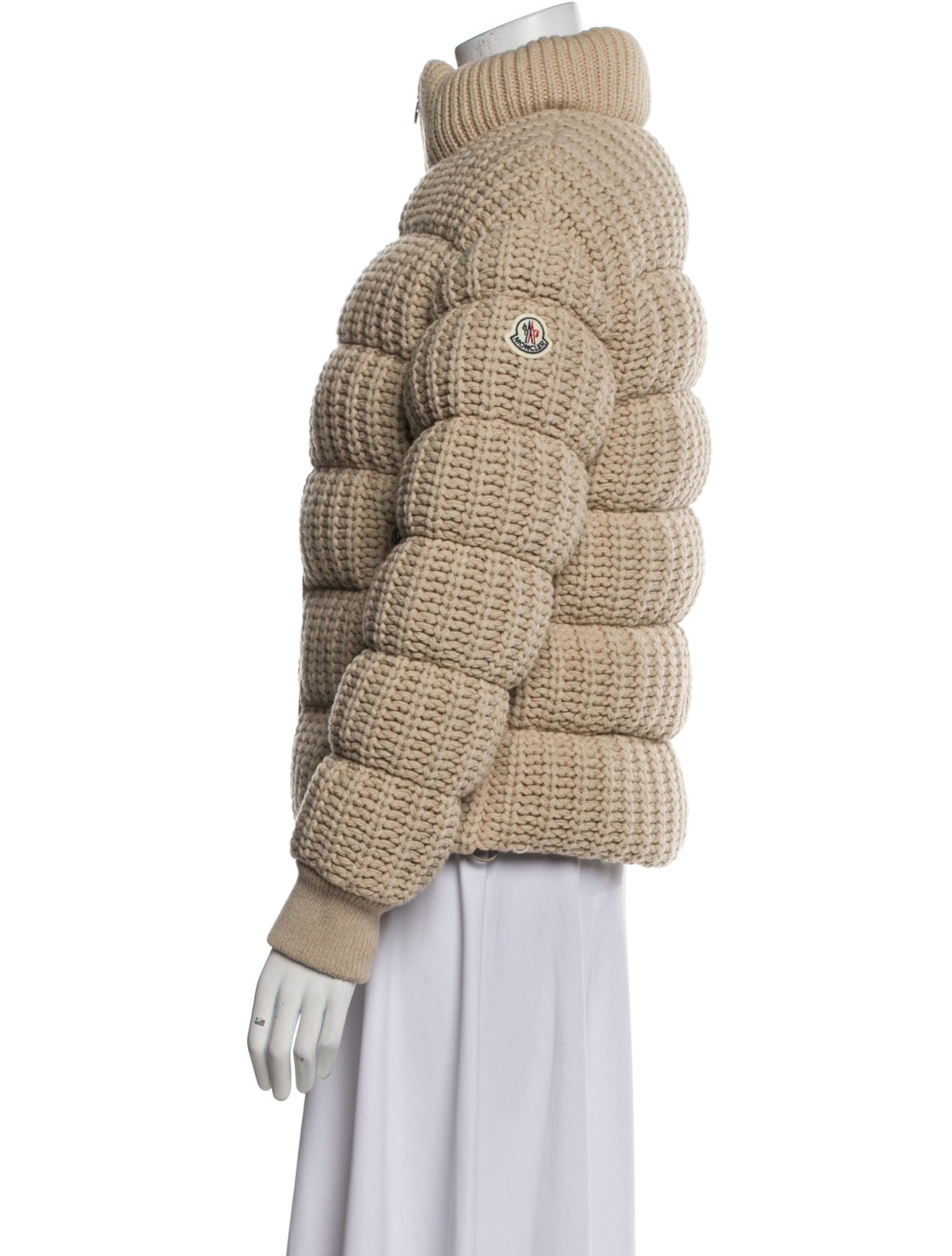 Moncler Cashmere Down Jacket