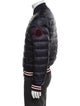 Moncler Striped Puffer Coat