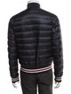 Moncler Striped Puffer Coat