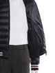 Moncler Striped Puffer Coat