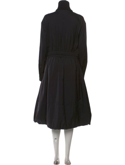 Moncler Turtleneck Midi Length Dress