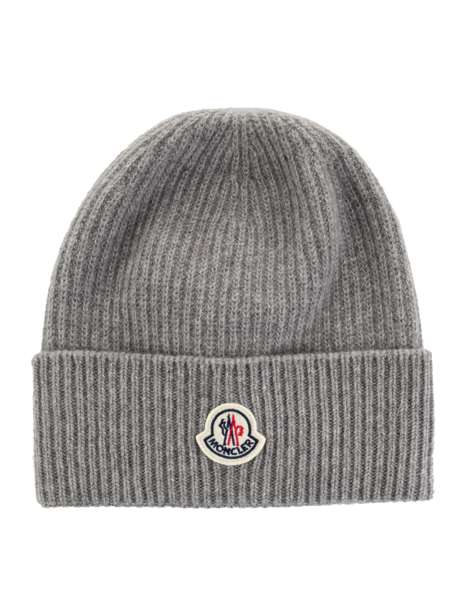 Moncler Logo Knit Beanie Hat w/Tags