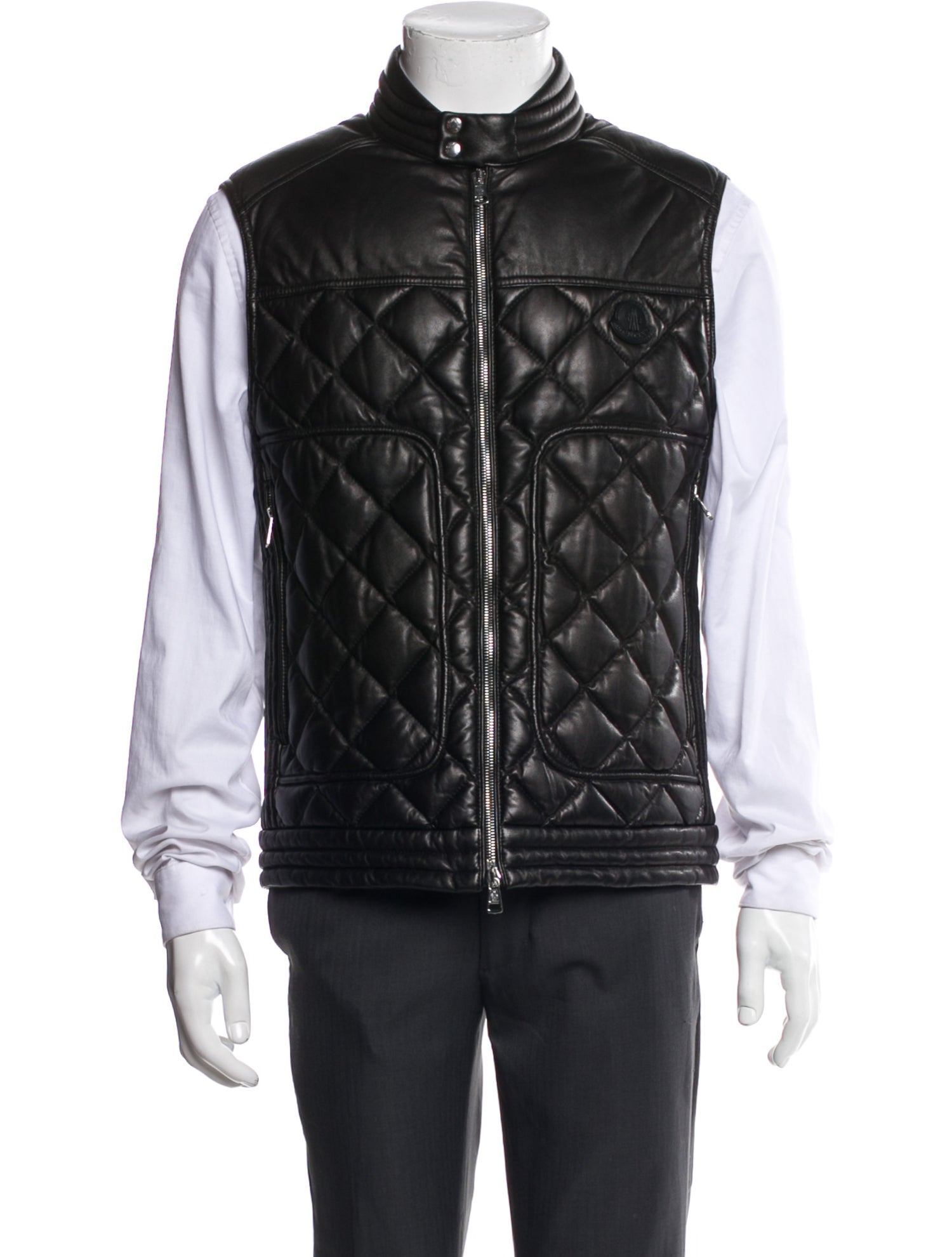 Moncler Lamb Leather Vest