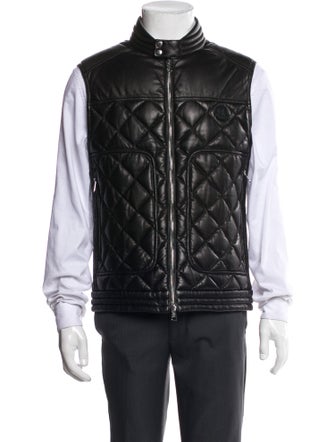 Moncler Lamb Leather Vest