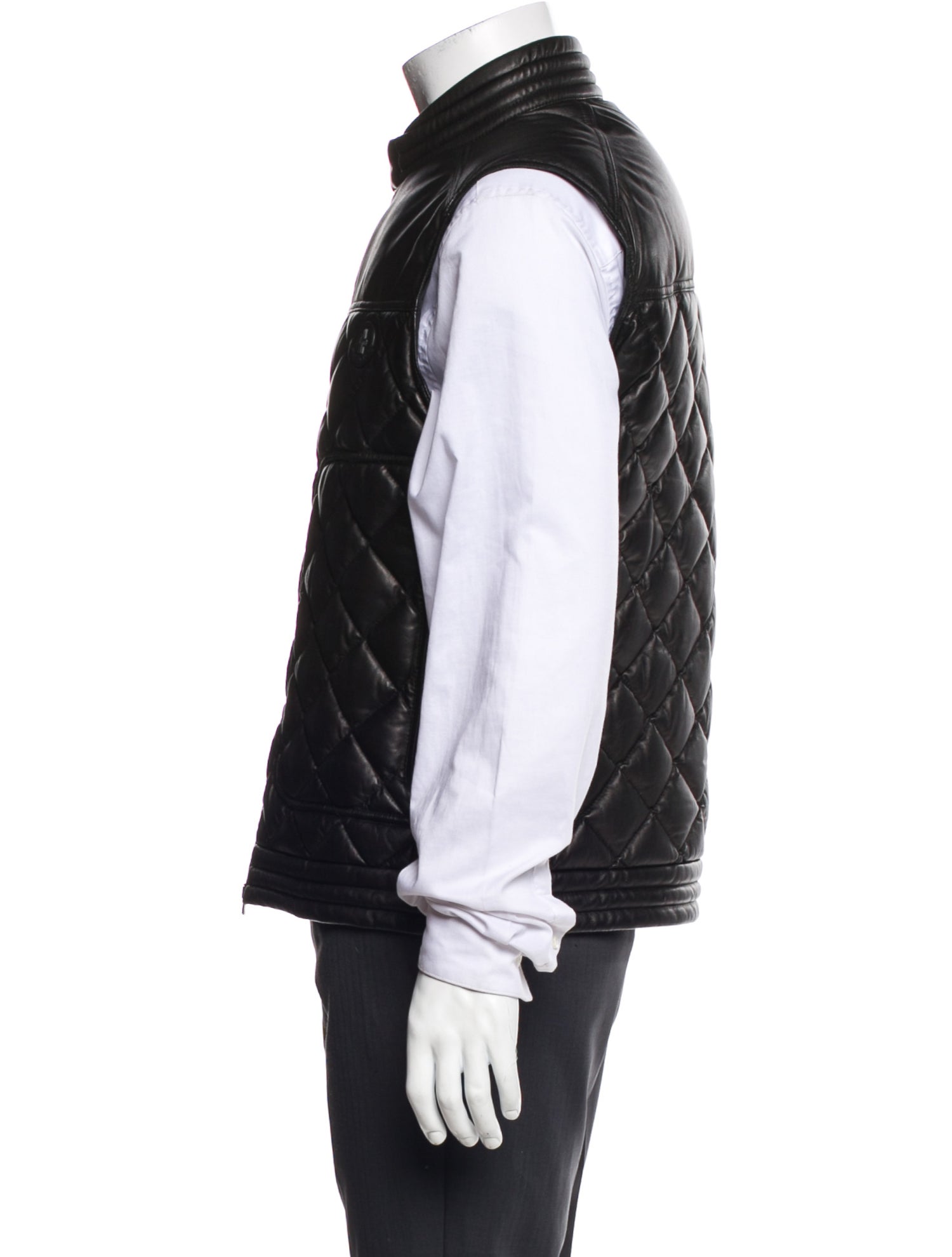 Moncler Lamb Leather Vest