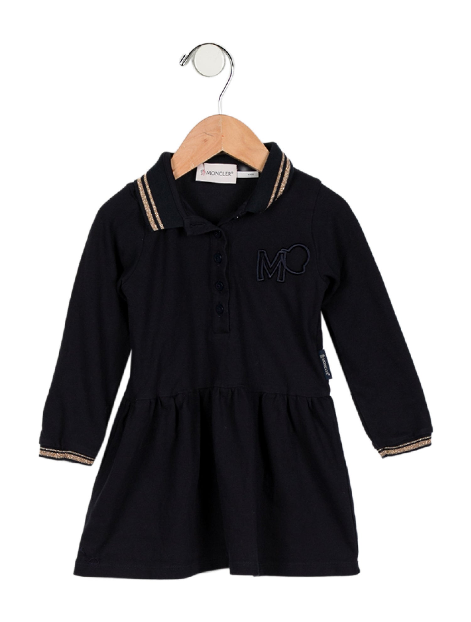 Moncler Infant Girls' Long Sleeve Polo Dress