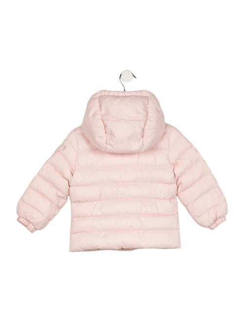 Moncler infant girls' pink jacket