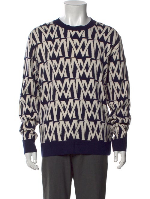 Moncler Printed Crew Neck Pullover