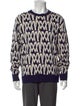 Moncler Printed Crew Neck Pullover