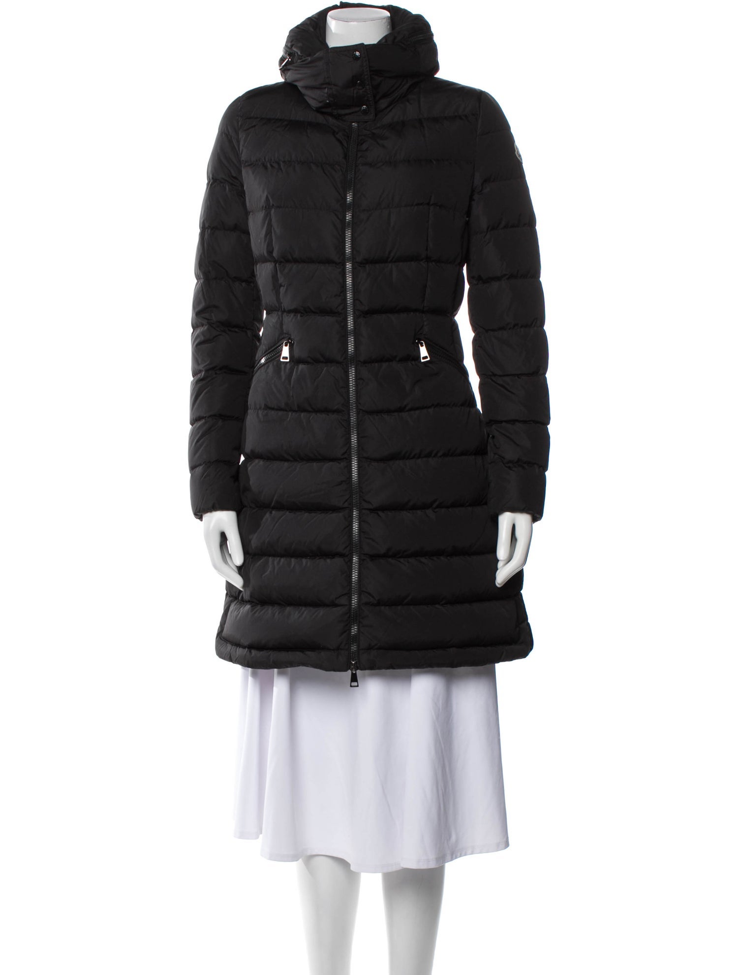 Moncler Nylon Down Coat