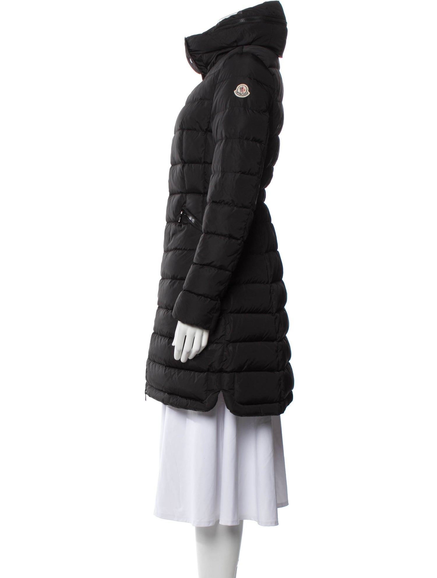 Moncler Nylon Down Coat