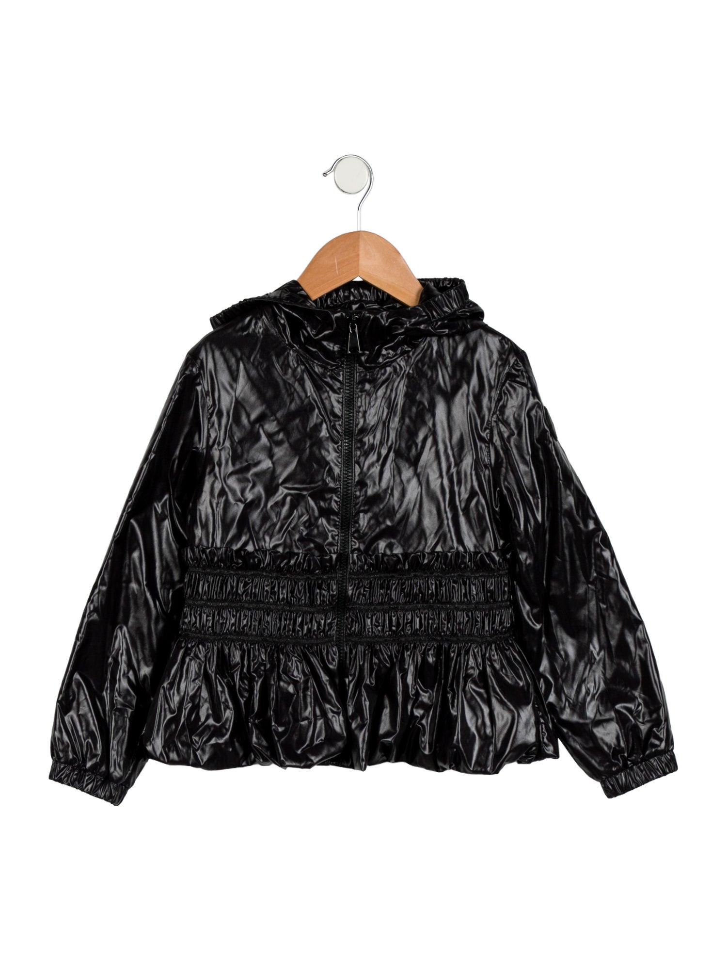 Moncler Nylon Full Zip Hooded Jacket