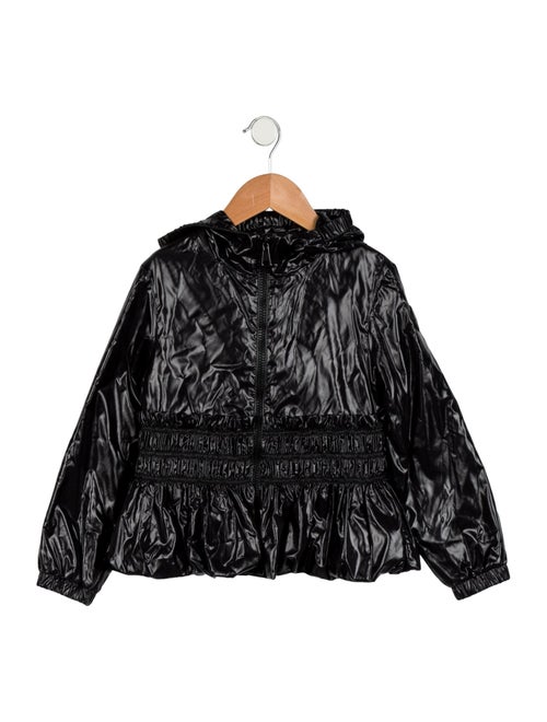 Moncler Nylon Full Zip Hooded Jacket