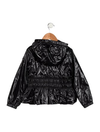 Moncler Nylon Full Zip Hooded Jacket