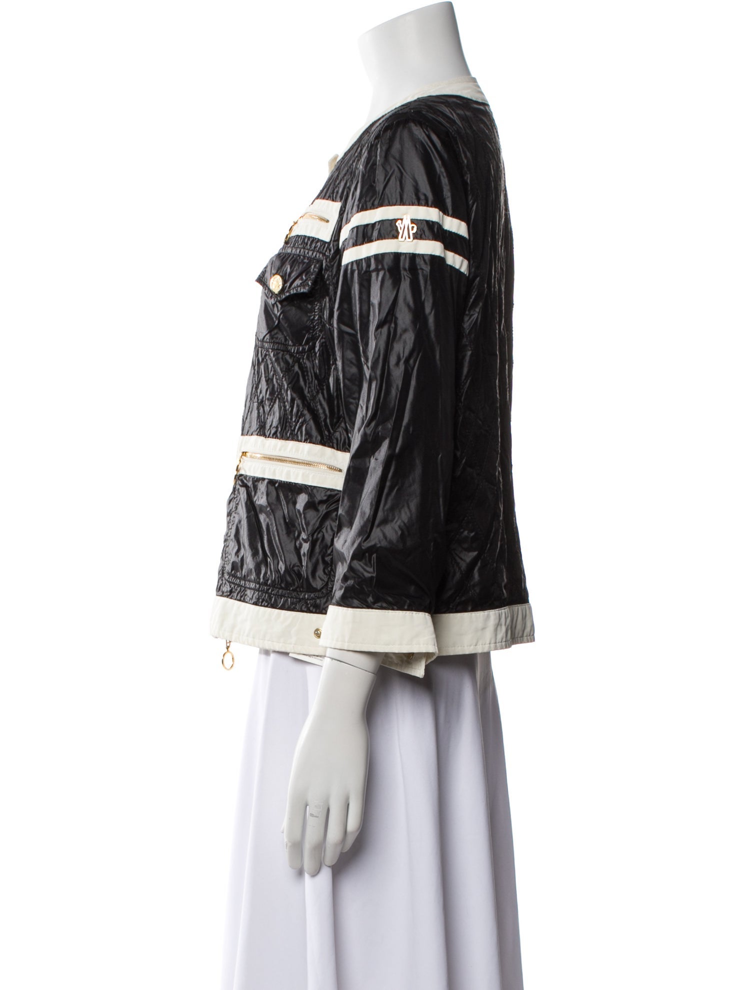 Moncler Colorblock Pattern Evening Jacket