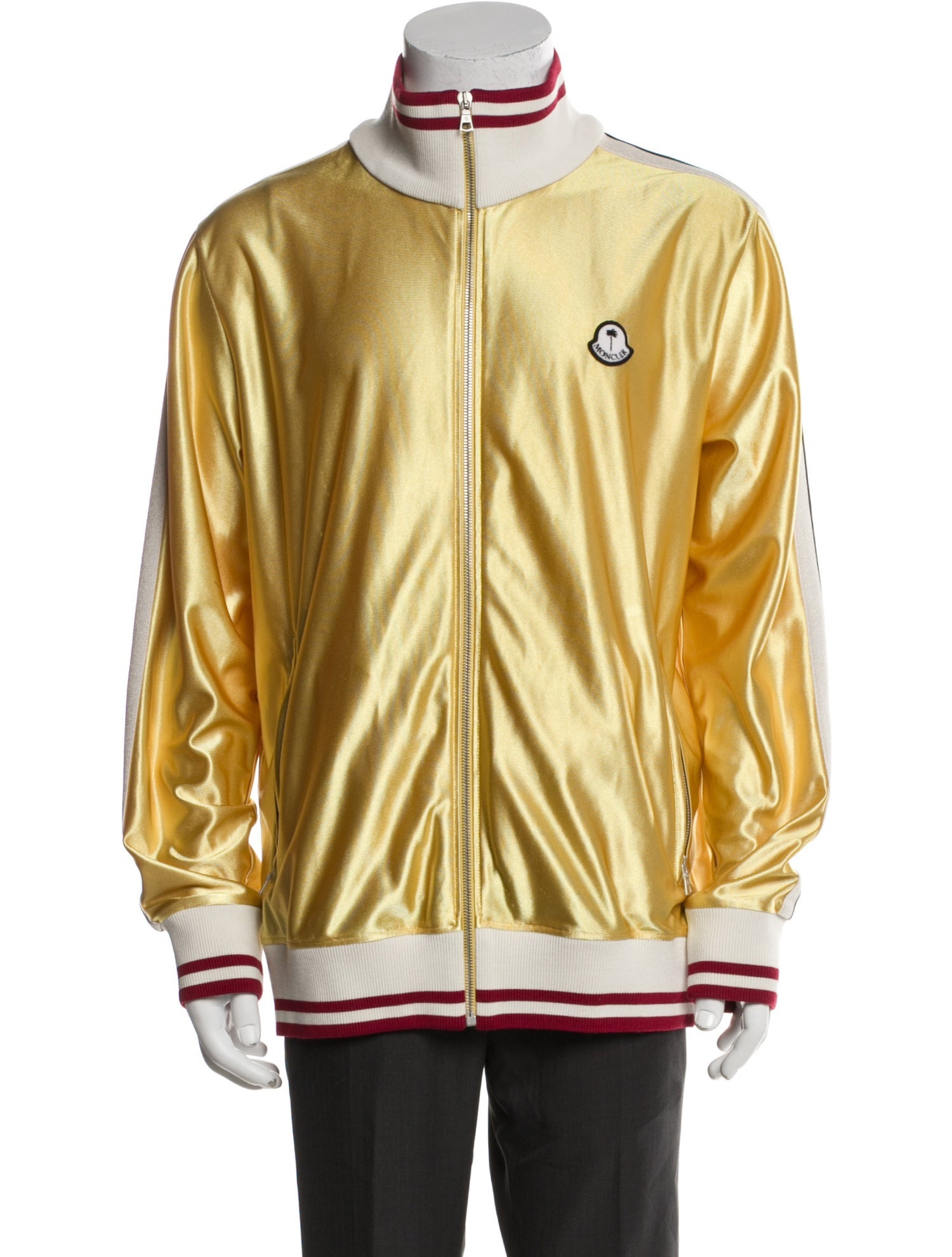 Moncler x Palm Angels 2022 Striped Bomber Jacket