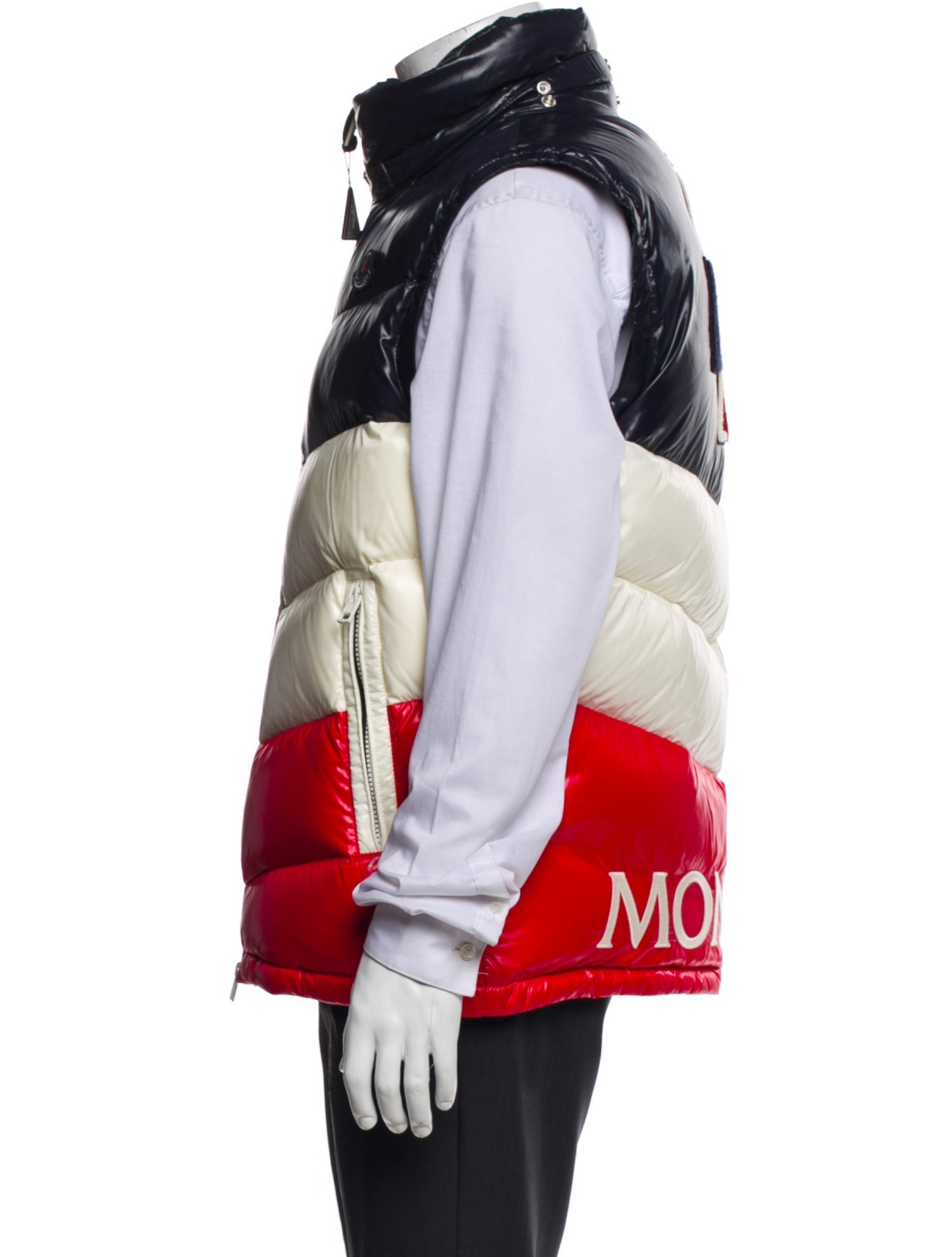 Moncler x KITH 2017 Colorblock Pattern Vest w/ Tags
