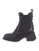 Moncler Leather Chelsea Boots