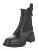 Moncler Leather Chelsea Boots