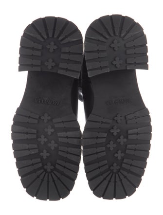 Moncler Leather Chelsea Boots