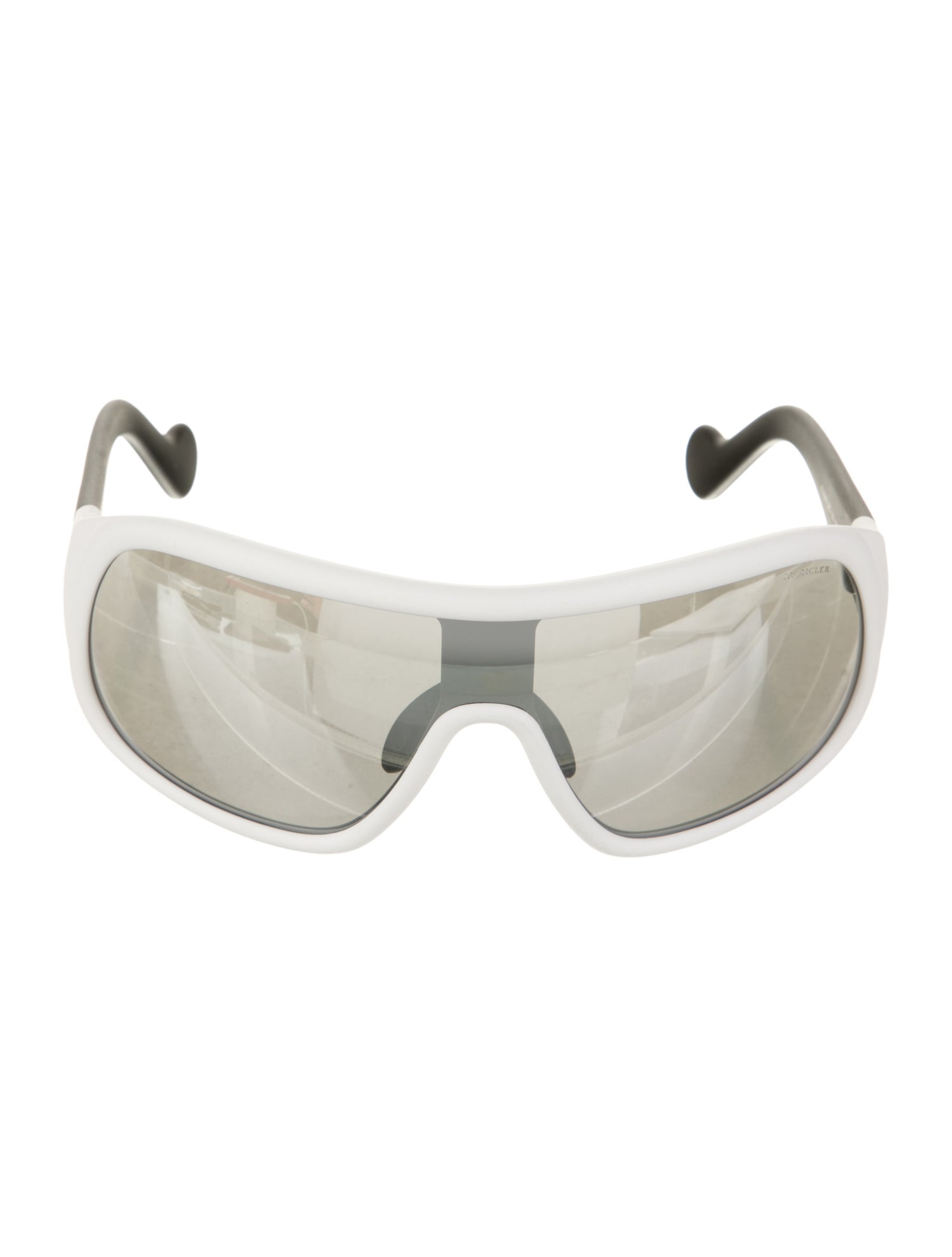 Moncler Shield Mirrored Sunglasses