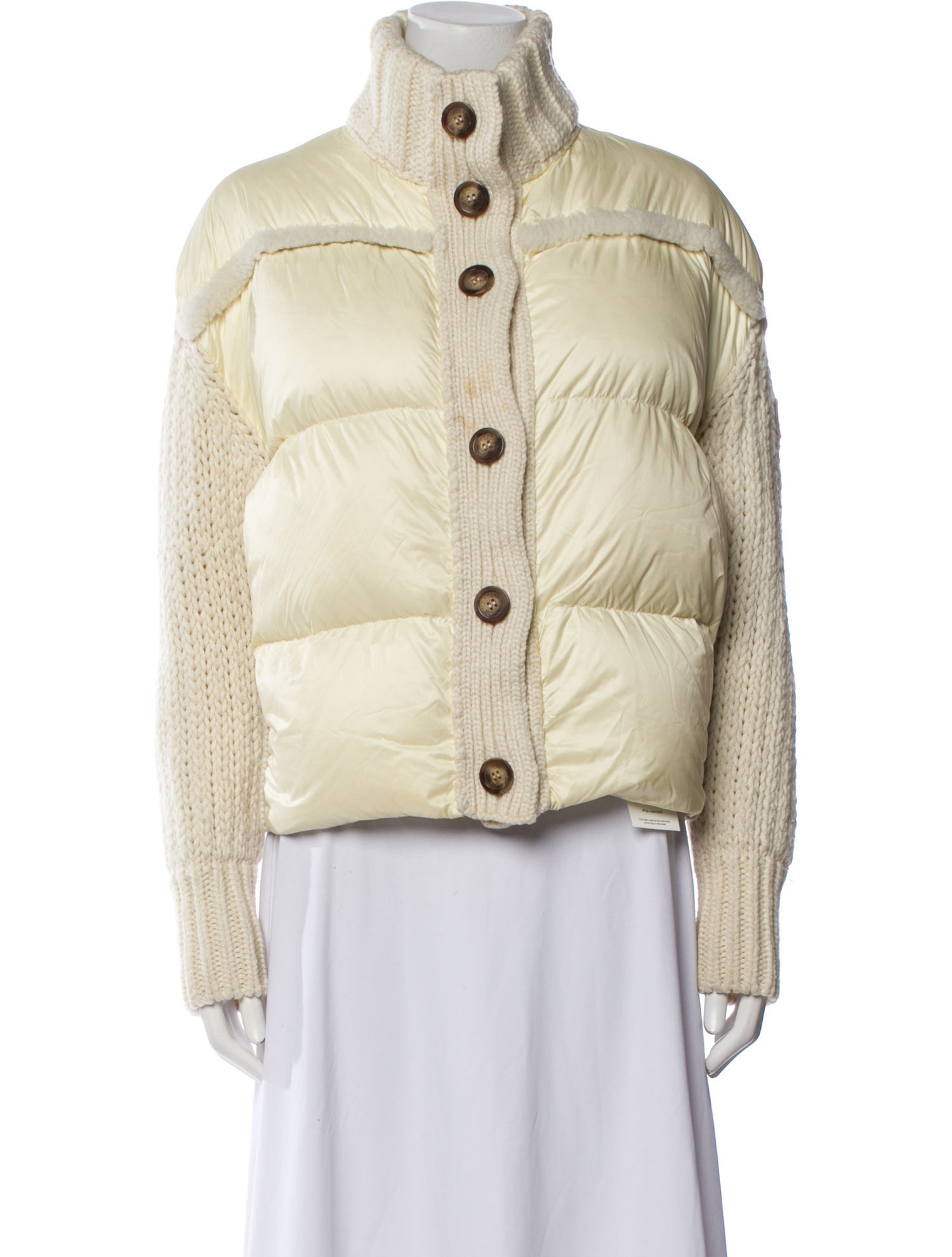 Moncler Virgin Wool Down Coat