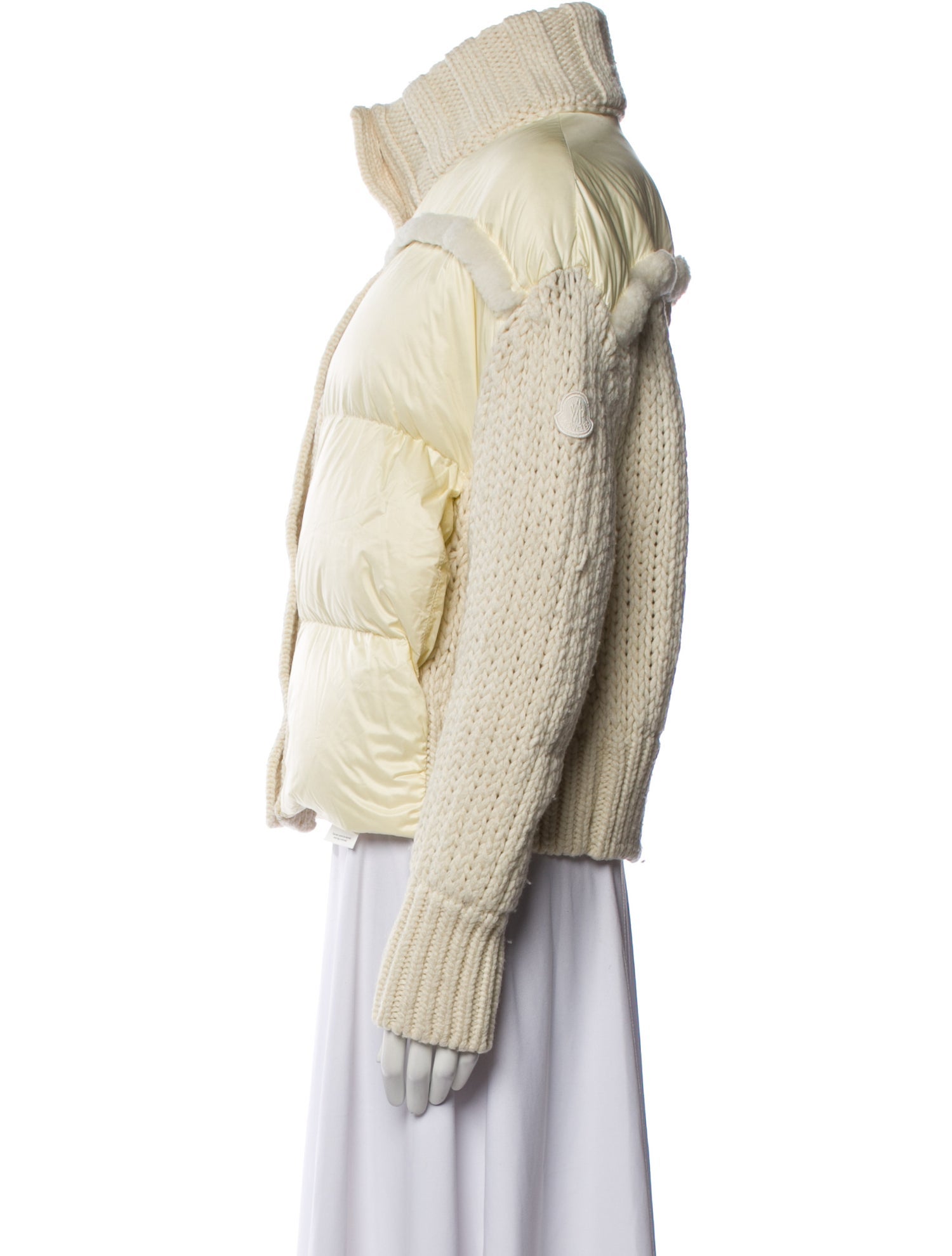 Moncler Virgin Wool Down Coat