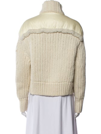 Moncler Virgin Wool Down Coat