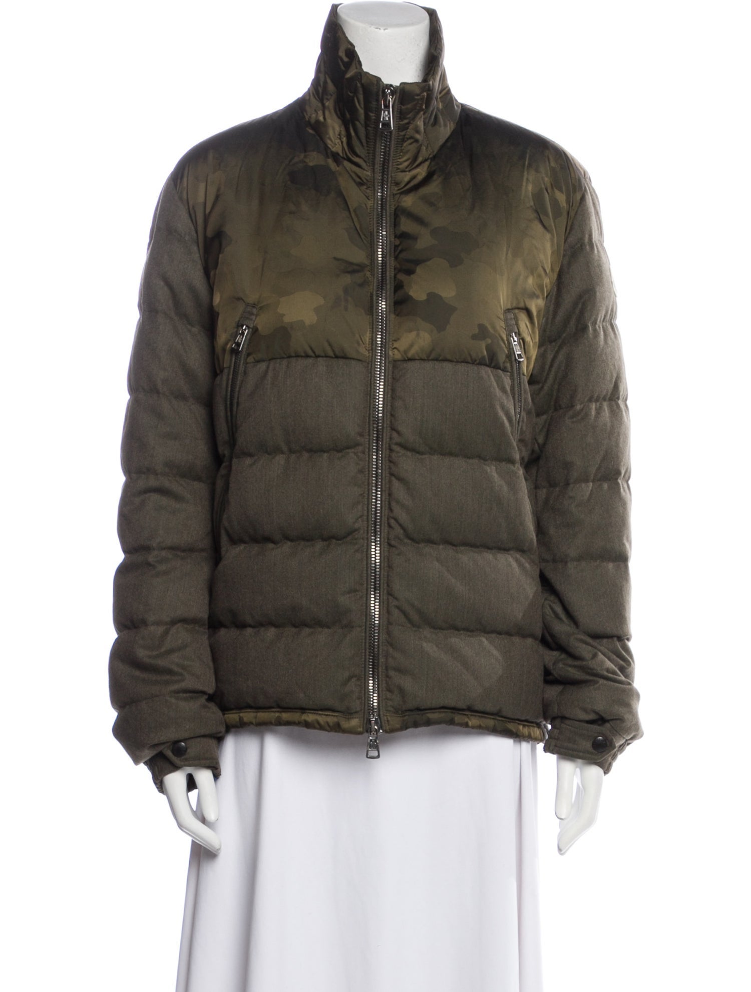 Moncler Wool Puffer Coat