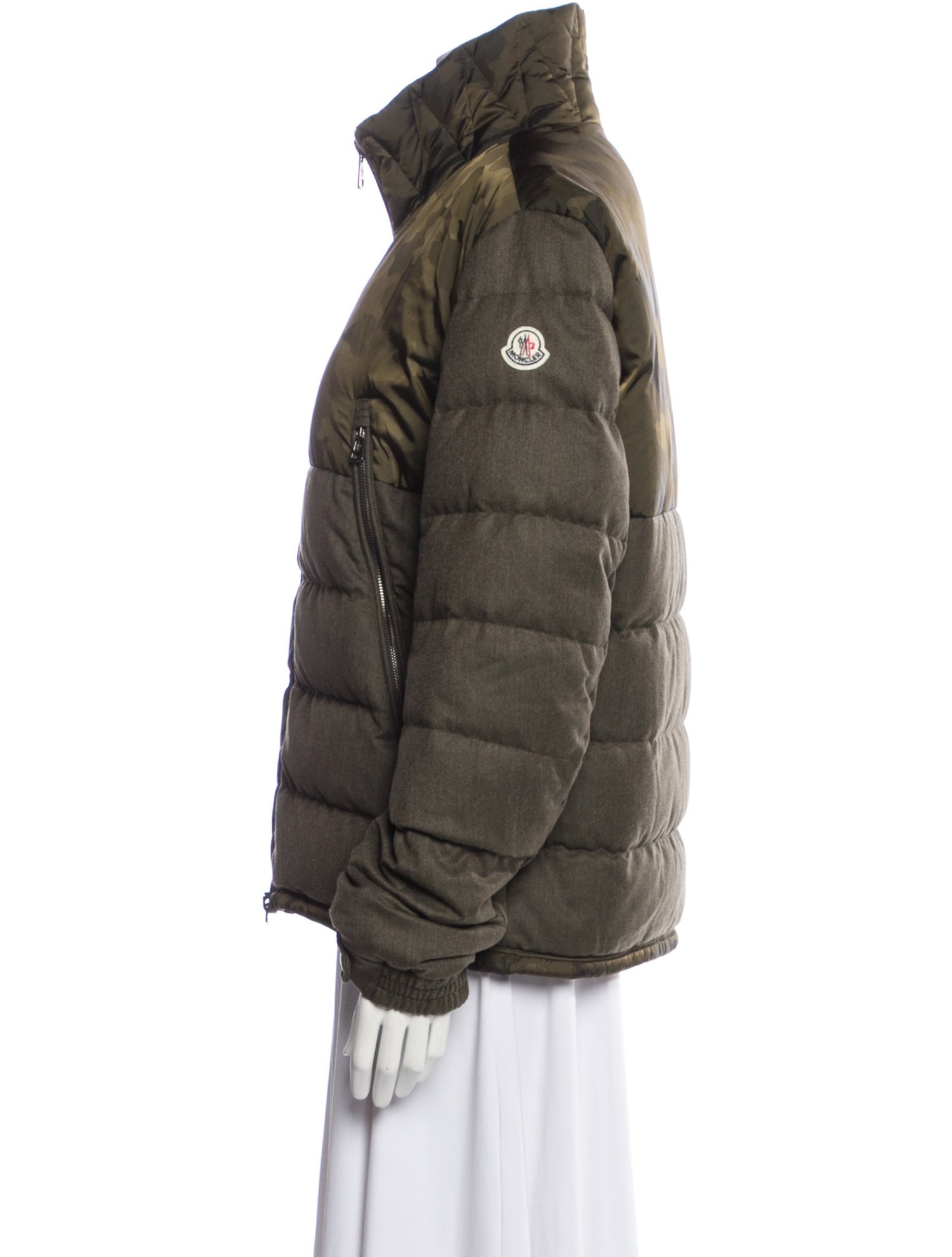 Moncler Wool Puffer Coat