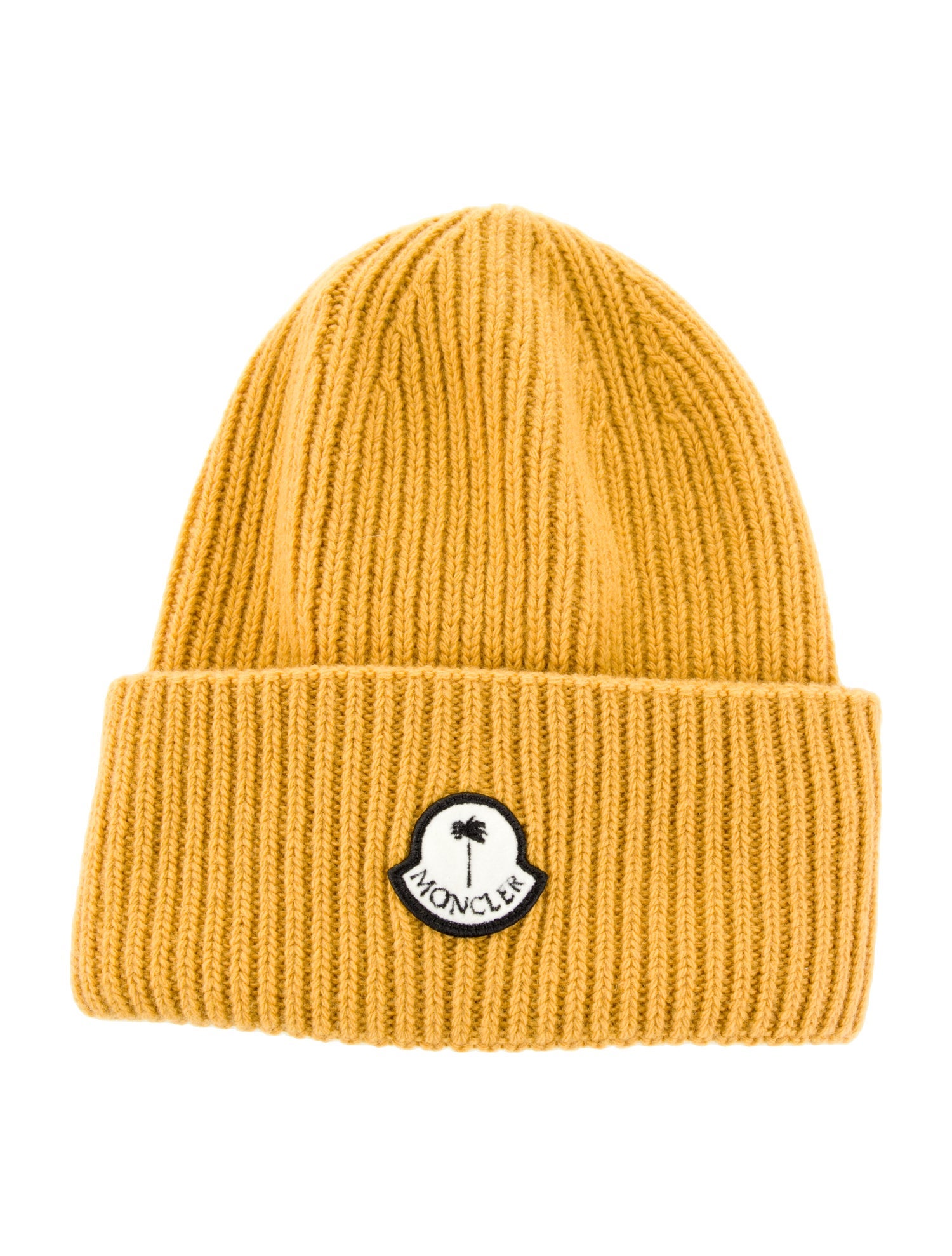 Moncler Knit Logo Beanie Hat